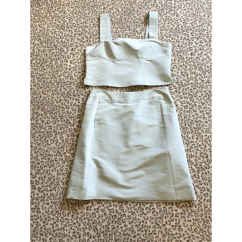 J.Mendel Paris • 2Pc Assembly Skirt Set Outfit • Skirt+Top~12/14